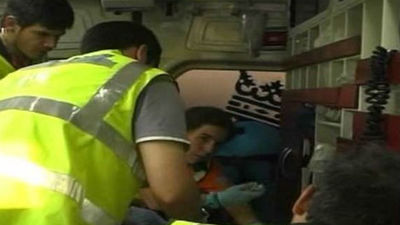 Herido por arma blanca un taxista en las proximidades del Metro Las Suertes en Vallecas