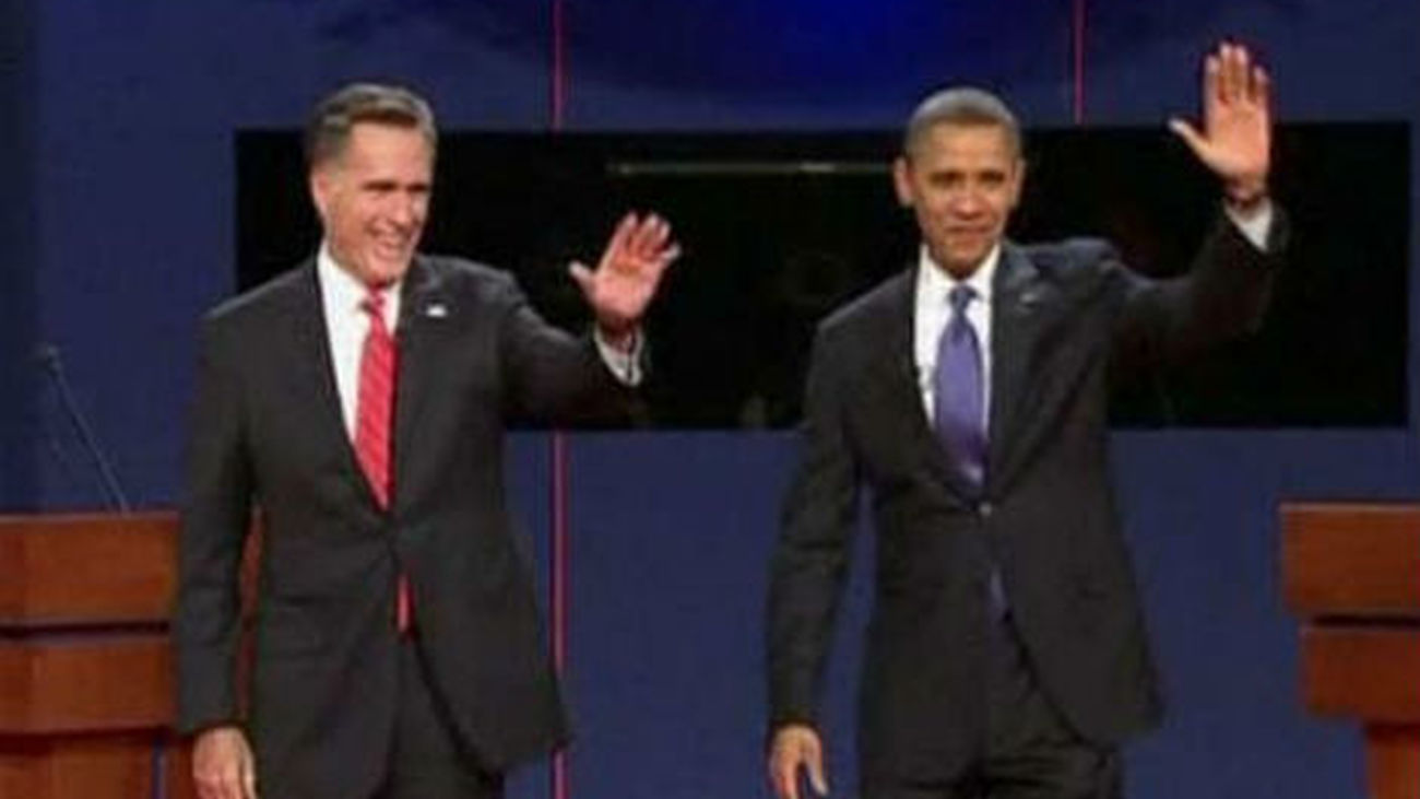 Romney vence a Obama en el primer debate televisado entre ambos