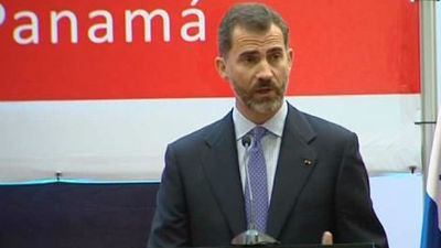 El príncipe Felipe agradece a Panamá las facilidades con los empresarios españoles