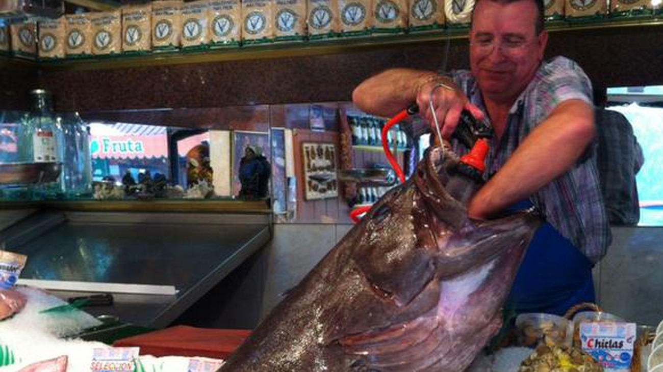 Lucas es un mero de 40 kilos