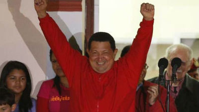 Hugo Chávez gana las elecciones y gobernará Venezuela hasta el 2019
