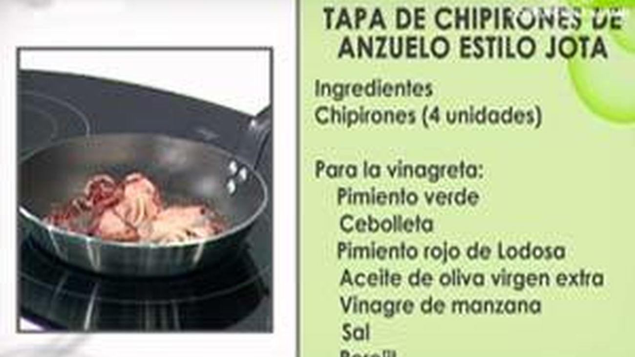 Chipirones al estilo Jota