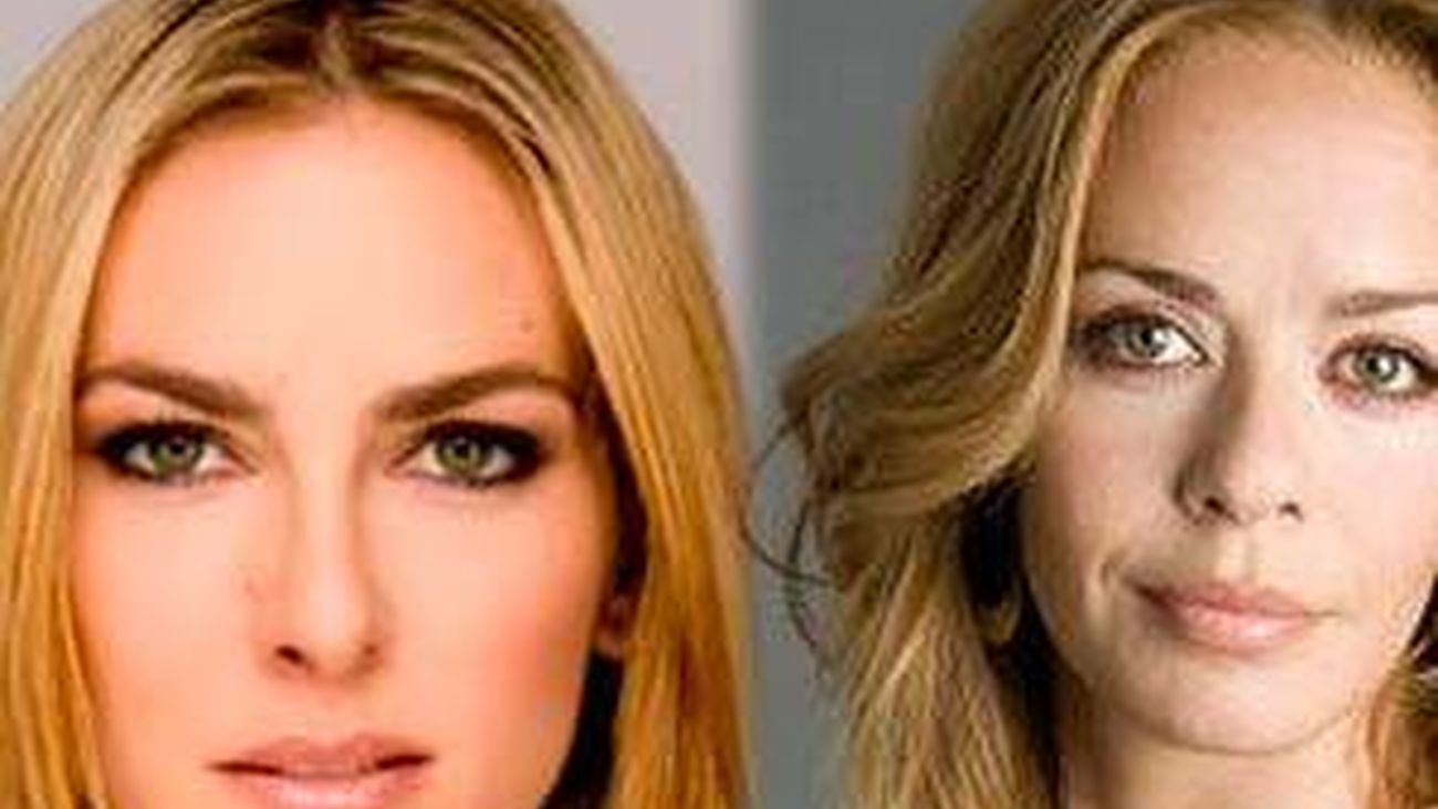 Dos guapas sobre las tablas