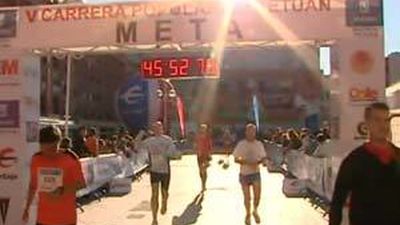 Carrera popular en Tetuán