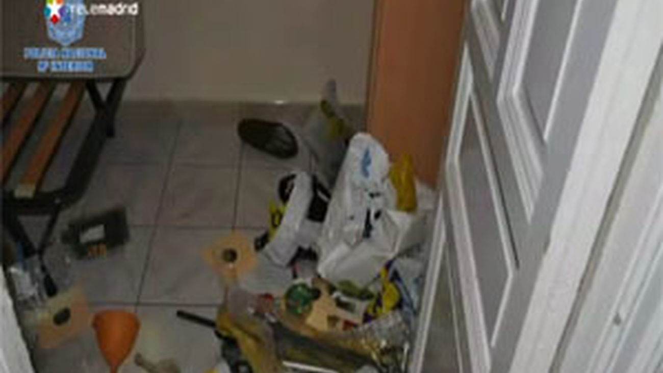 Detenido con sustancias explosivas y un plano de un polígono de Boadilla del Monte