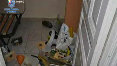 Detenido con sustancias explosivas y un plano de un polígono de Boadilla del Monte