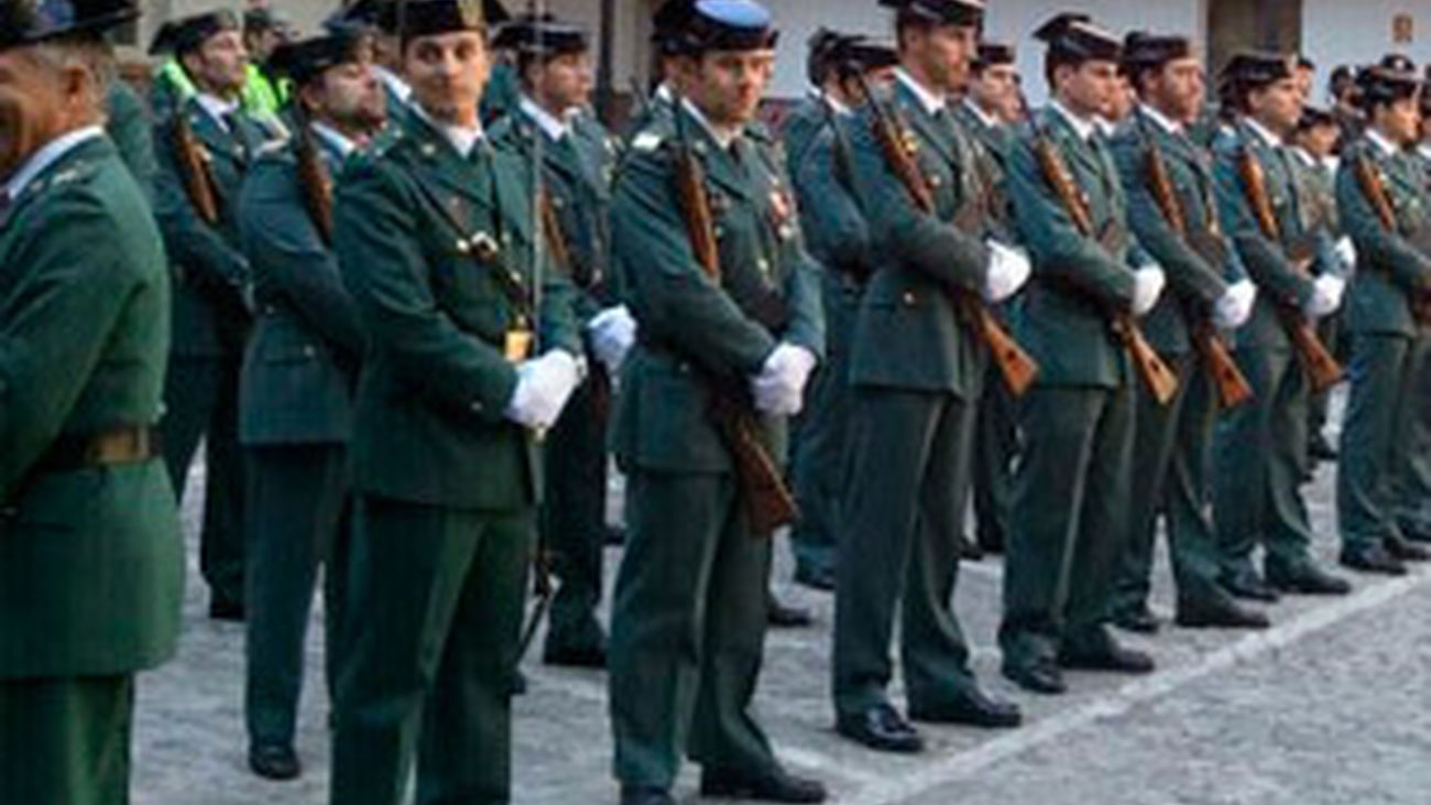 La Guardia Civil prepara su desfile
