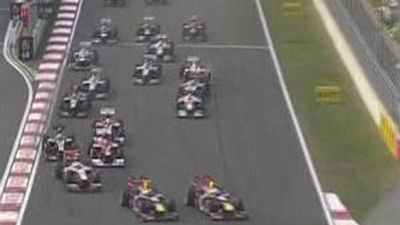 Vettel pone rumbo al mundial y Alonso se sube al podio