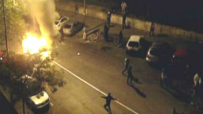 Once detenidos en los disturbios de la fiestas del barrio del Pilar