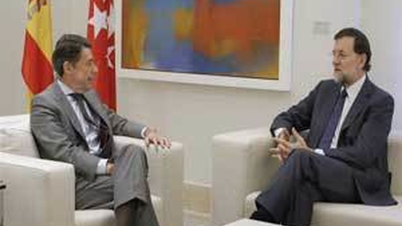 Rajoy recibe a Ignacio González en La Moncloa