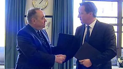 Reino Unido y Escocia firman el acuerdo sobre el referéndum de independencia