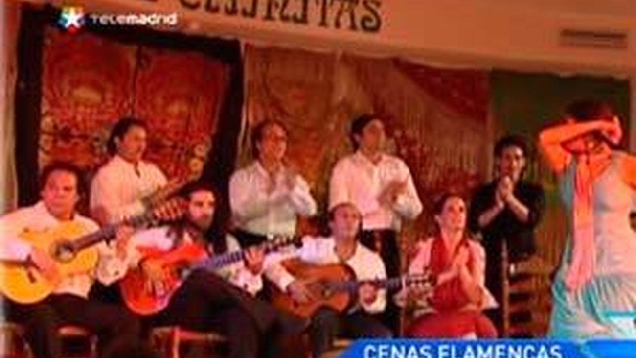 Cenas flamencas en el Café de Chinitas