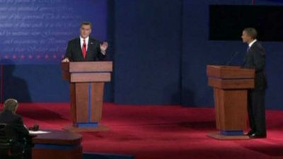 Obama y Romney están casi empatados cuando se enfrentan en el segundo debate