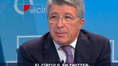 Enrique Cerezo, presidente del At.Madrid
