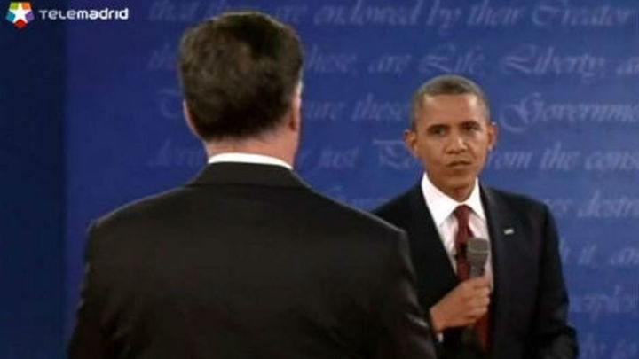 Obama pasa al ataque y gana un tenso debate en el que Romney mantuvo el tipo