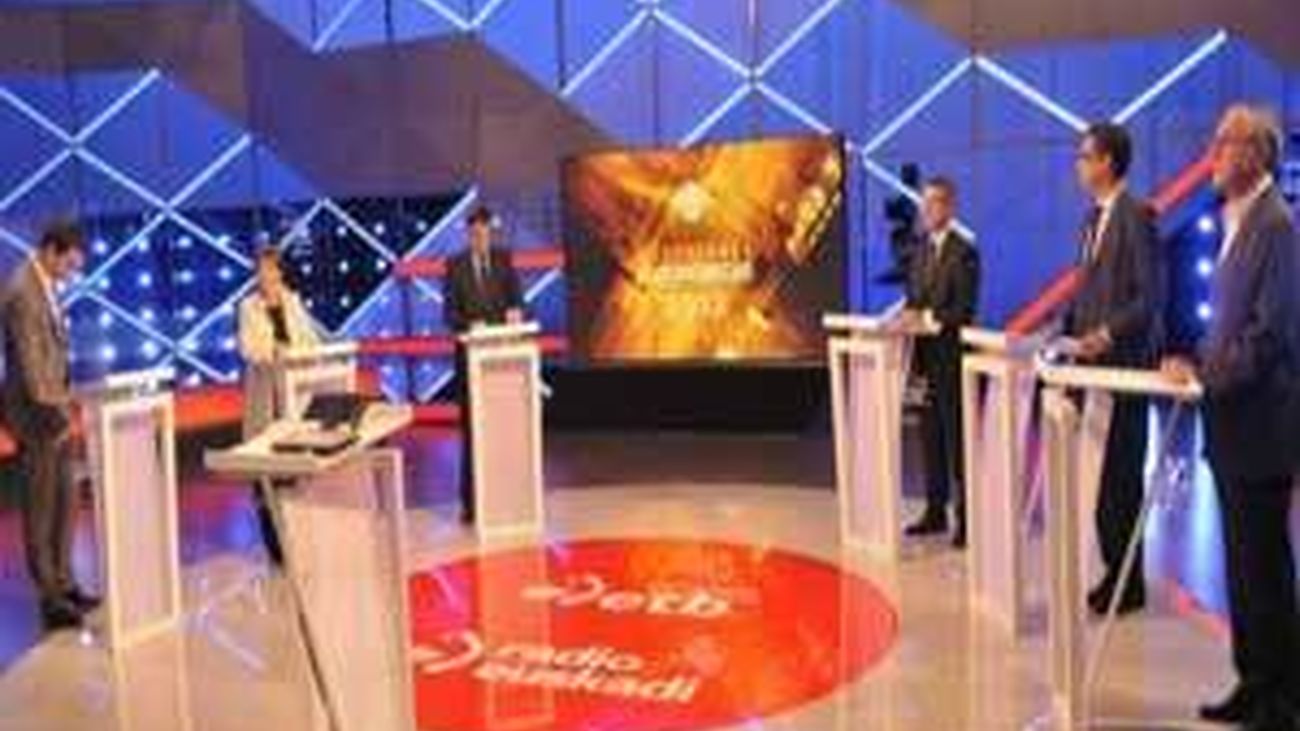 Crisis y soberanía se entrecruzan en el debate de los candidatos vascos