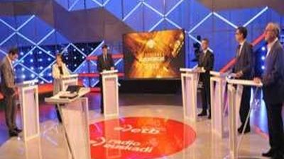 Crisis y soberanía se entrecruzan en el debate de los candidatos vascos