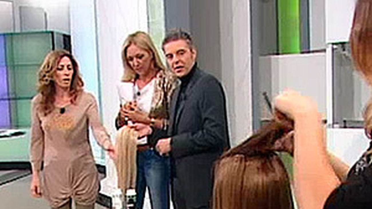 Sacamos partido a las extensiones para el cabello