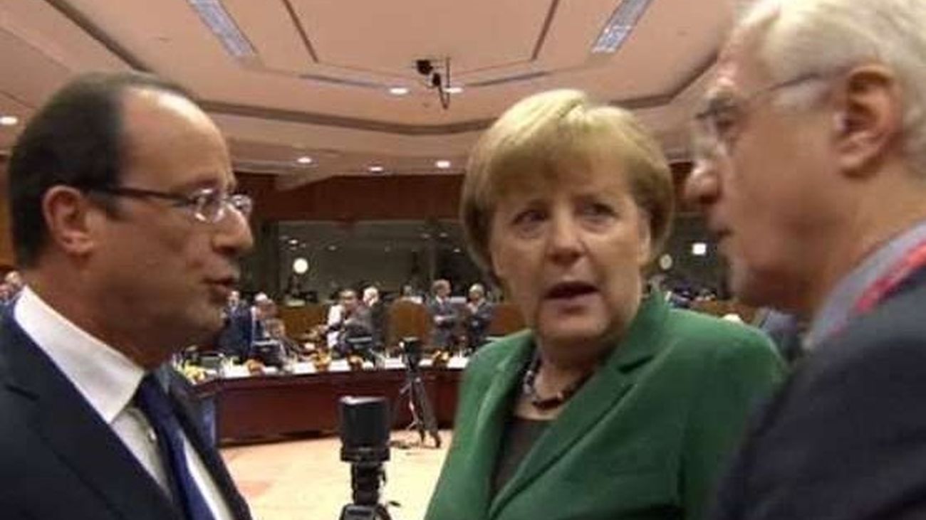 Merkel afirma que "no habrá recapitalización  directa retroactiva" para los bancos españoles
