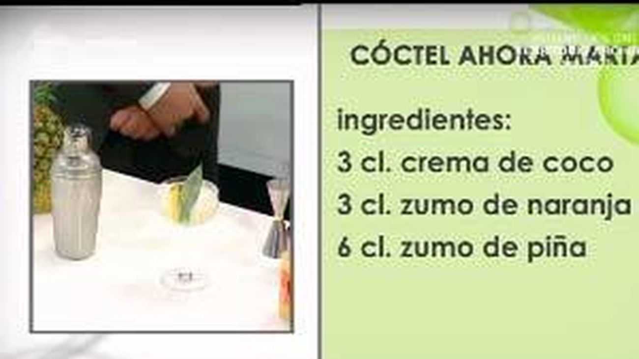 Un cóctel, como los de Chicote