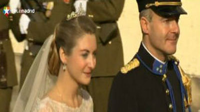 Los príncipes de Luxemburgo se dan el sí quiero en Catedral de Nuestra Señora