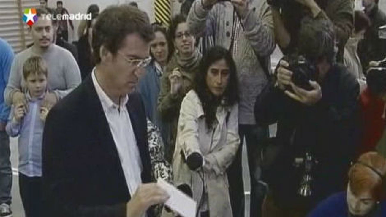 Baja casi 7 puntos la participación en Galicia hasta las 17.00 horas con el 42,49%