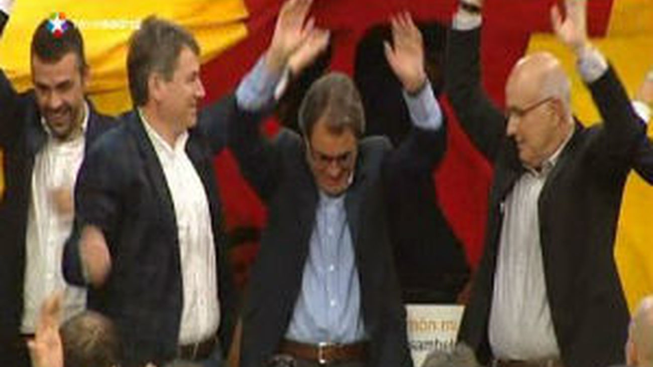 La deriva independentista de Mas crece con la cercanía del 25N