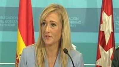 Cifuentes: la policía actuará para garantizar la seguridad y el orden público
