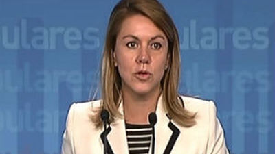 Cospedal amplía su demanda civil contra Bárcenas