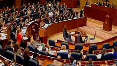 Tensa sesión en la Asamblea