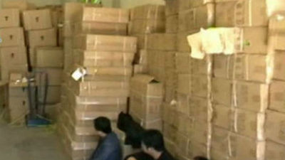 Detenidos seis chinos con 400.000 productos falsificados para su venta