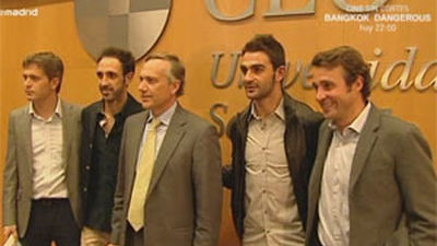 Juanfran y Adrián abren el Ciclo de Deportes del CEU