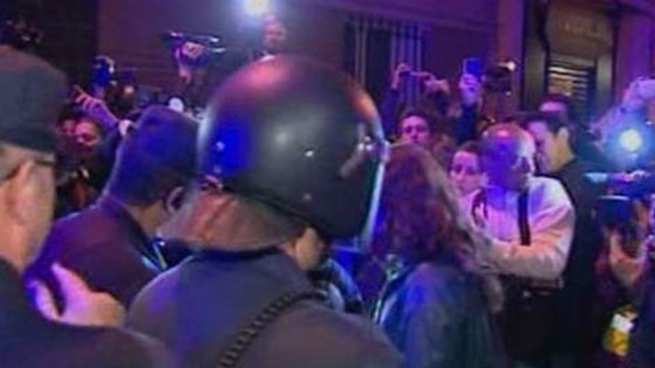 La convocatoria del 25S para rodear el Congreso se cierra sin incidentes