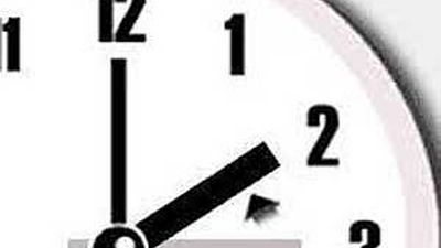 Este domingo cambia la hora