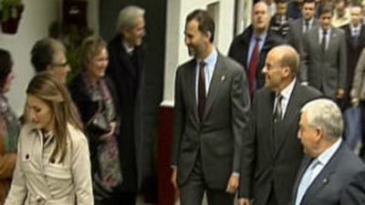 El Príncipe anima a no tener miedo al futuro y a resistir al desánimo