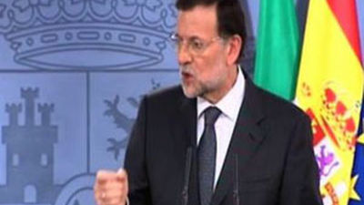 Rajoy dice que en este momento "no es imprescindible pedir el rescate"