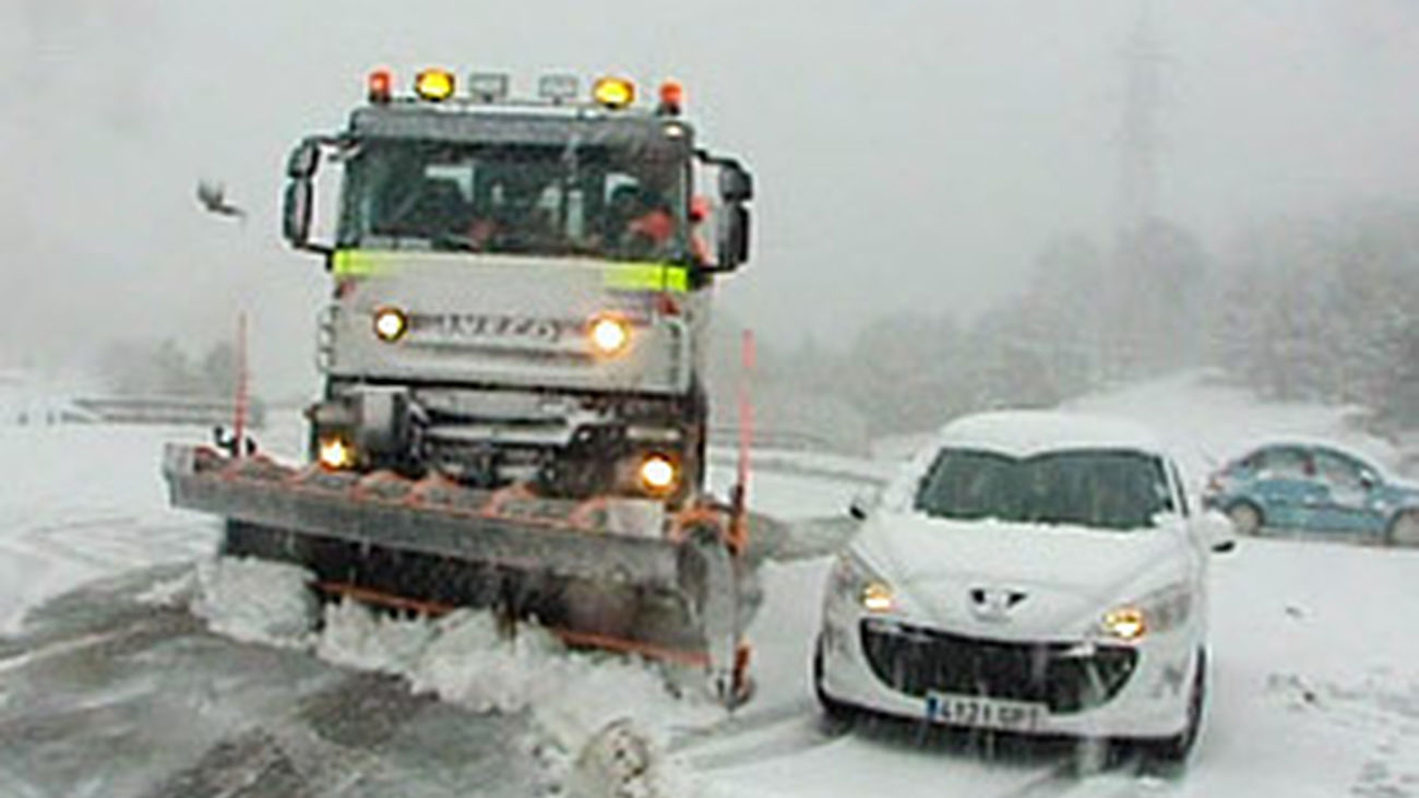 El ritual de la nieve en Madrid Directo