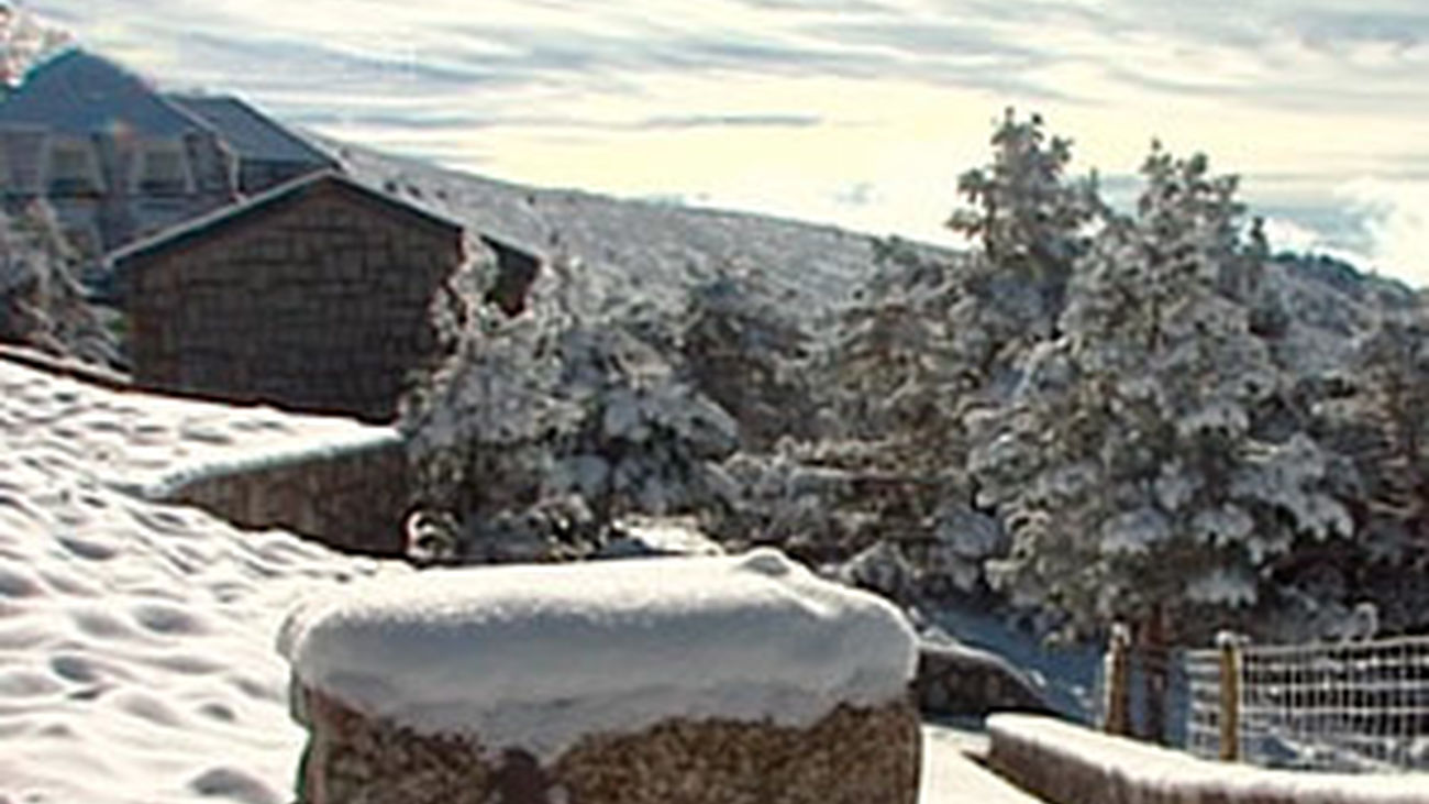 Día perfecto de nieve y sol