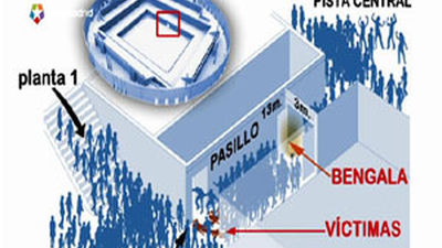 El juez decano dice que "se superó con creces" el aforo permitido en el Arena