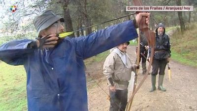 Una competición de tiro con arco aúna solidaridad y deporte