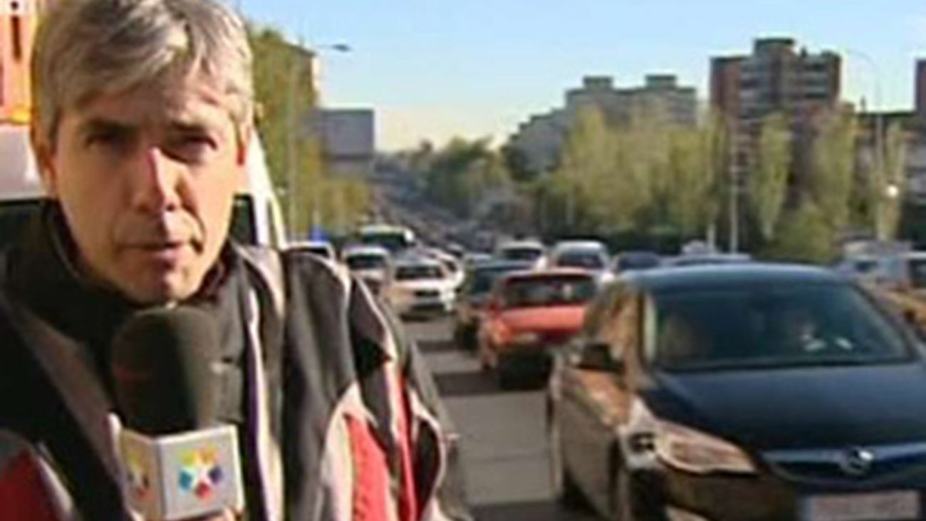 Persecución policial en la A-5