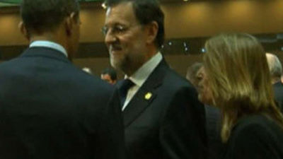 Rajoy traslada a Obama su "plena disposición" para trabajar juntos este segundo mandato