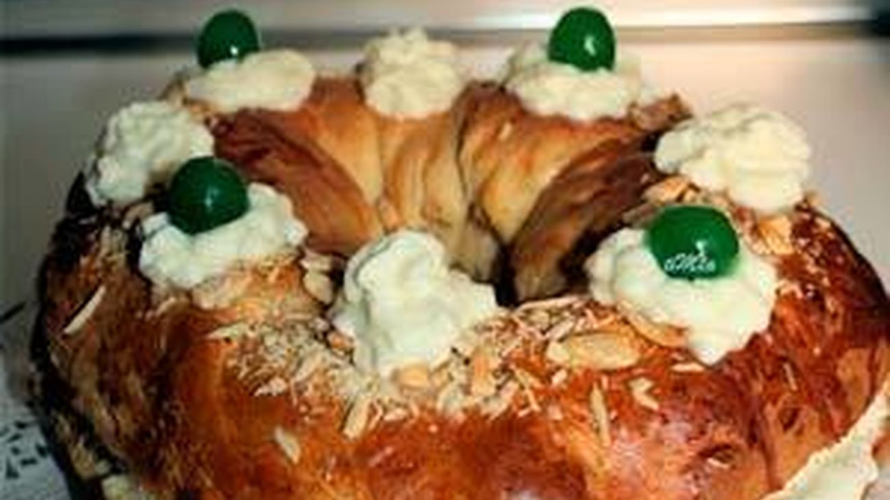 Corona de la Almudena con pistachos, la novedad de este año