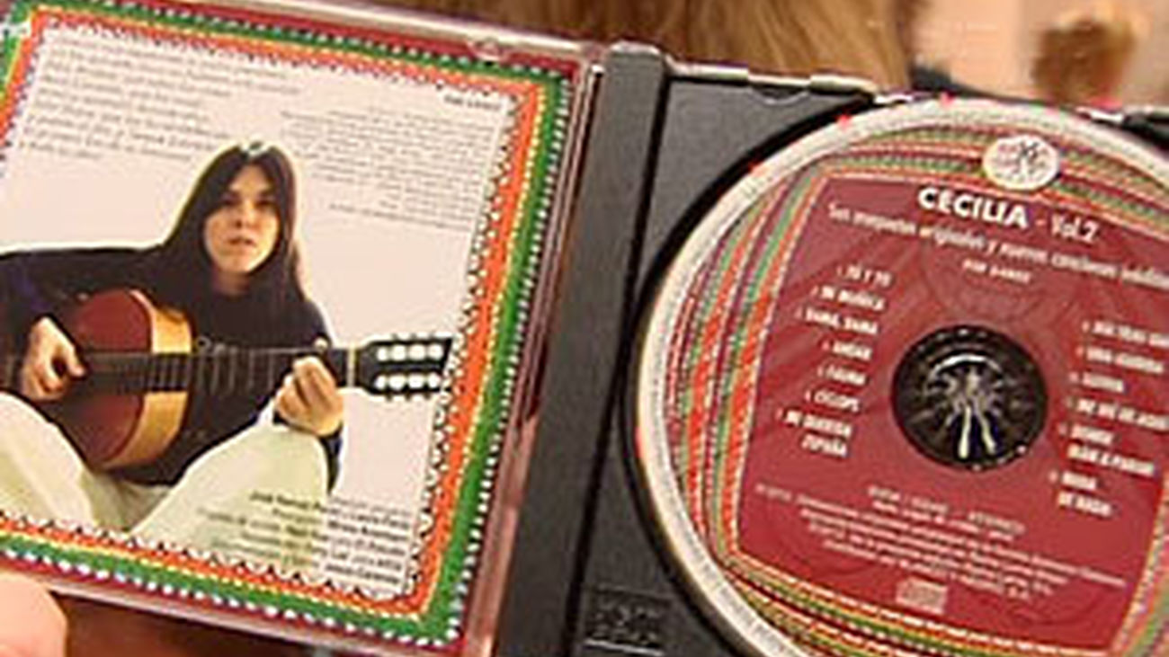 Presentación del nuevo disco de Cecilia