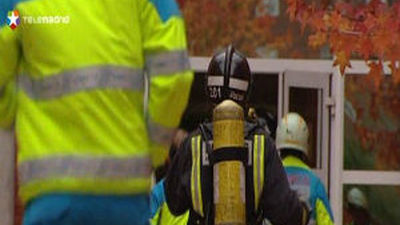 Simulacro de incendio en el hospital de Alcorcón