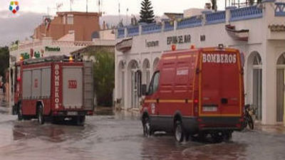 El temporal de lluvias azota las provincias orientales de Andalucía