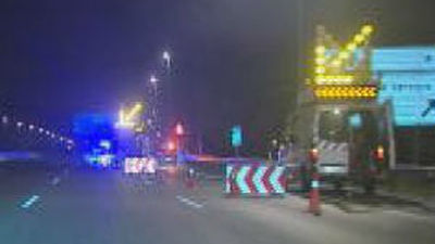 Un muerto y dos heridos en un accidente a la altura de Guadarrama