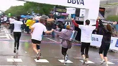 Se mojaron por una buena causa