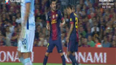 Iniesta: "La relación entre Villa y Messi es buena, son momentos circunstanciales del juego"