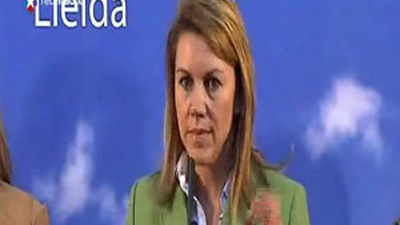 Aguirre augura que una Cataluña  independiente sería una "república bananera"